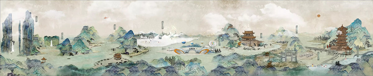 鄂西旅游生态数字长卷